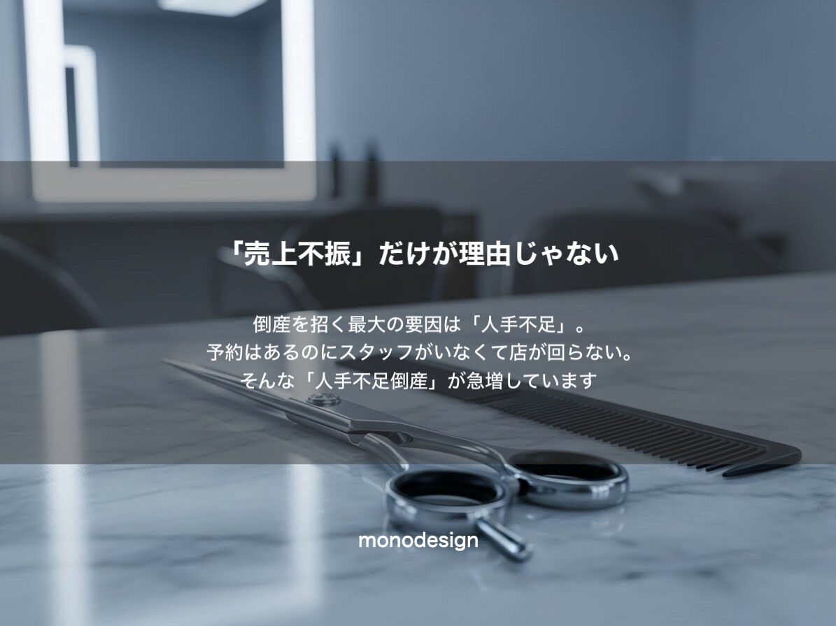 【2026年確定版】美容室の倒産が過去最多。帝国データバンクが警鐘を鳴らす構造的危機の深層