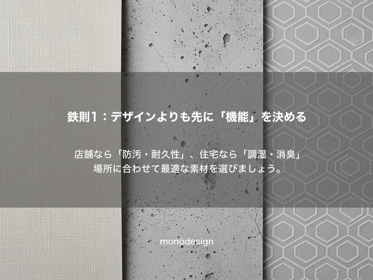 大阪｜内装工事｜失敗しない「壁紙（クロス）選び」3つの鉄則と最新トレンド完全ガイド✨