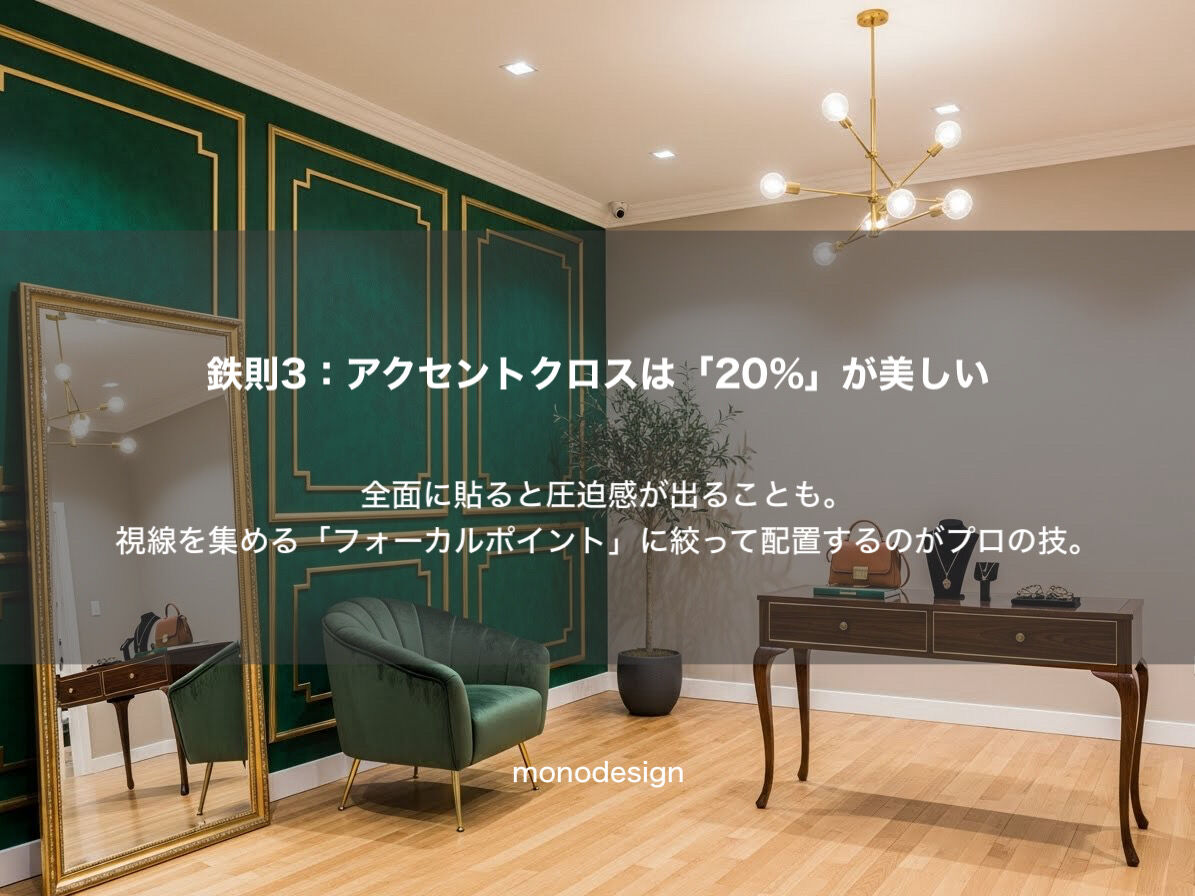 大阪｜内装工事｜失敗しない「壁紙（クロス）選び」3つの鉄則と最新トレンド完全ガイド✨