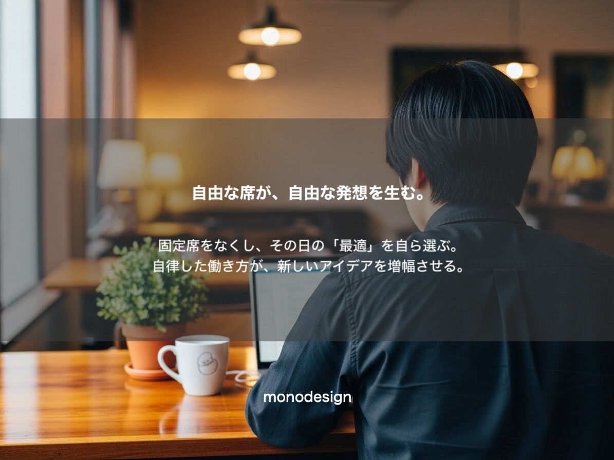 2026年最新オフィスデザイン：「熱量が伝わるカフェ風フリーアドレス」戦略とは？☕