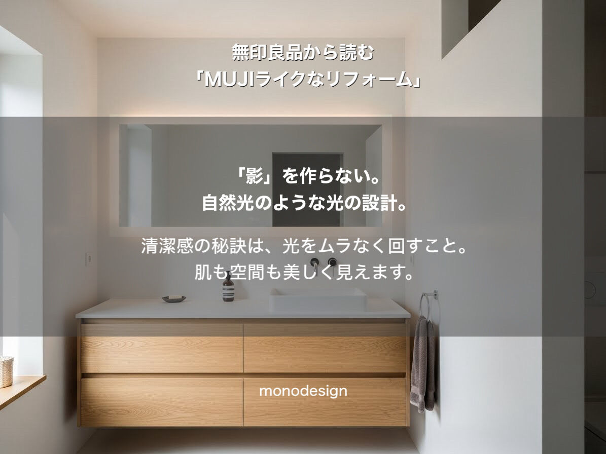 無印良品から読む「MUJIライクなリフォーム」：なぜ家具を置くだけでは“あの空気感”にならないのか？