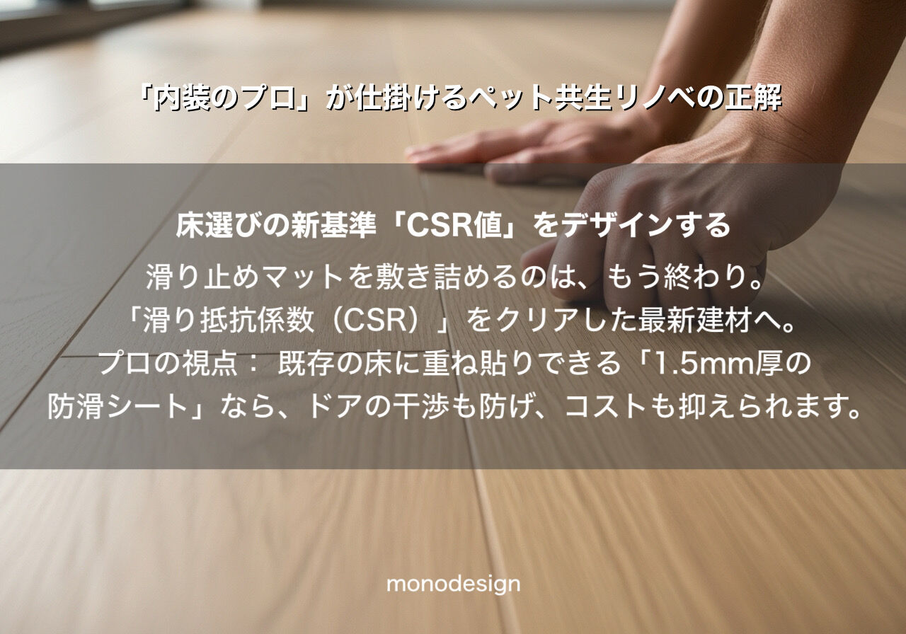 2026年最新！「内装のプロ」が仕掛けるペット共生リノベの正解💡
