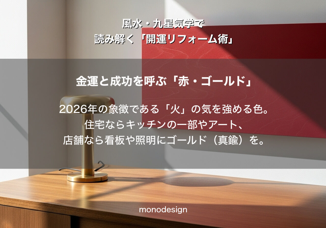 【風水で占う】2026年、運気を最大化する「空間の整え方」🏠