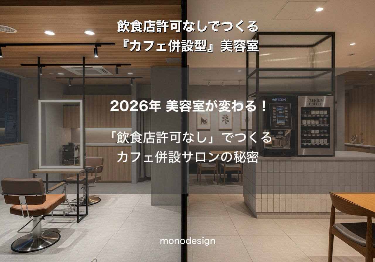 【保存版】2026年、美容室経営の勝機は「滞在価値」にあり。飲食店許可不要で実現する「カフェ併設型サロン」の極意