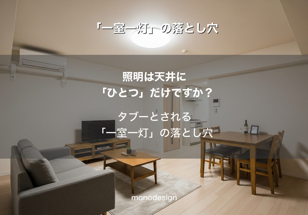 「明るい」のに「つまらない」部屋の正体。2026年2月、大阪の夜を変える「光のデザイン」とは？