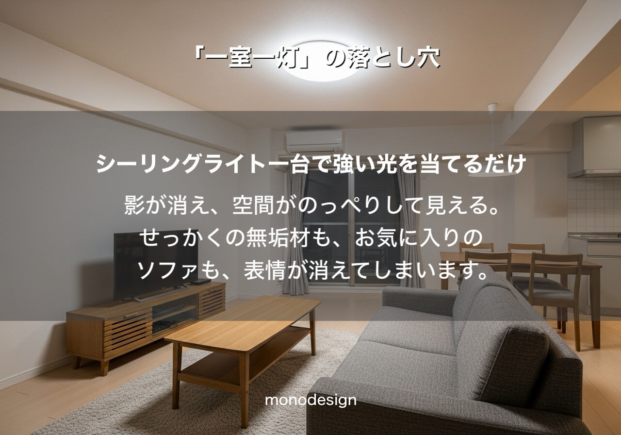 「明るい」のに「つまらない」部屋の正体。2026年2月、大阪の夜を変える「光のデザイン」とは？