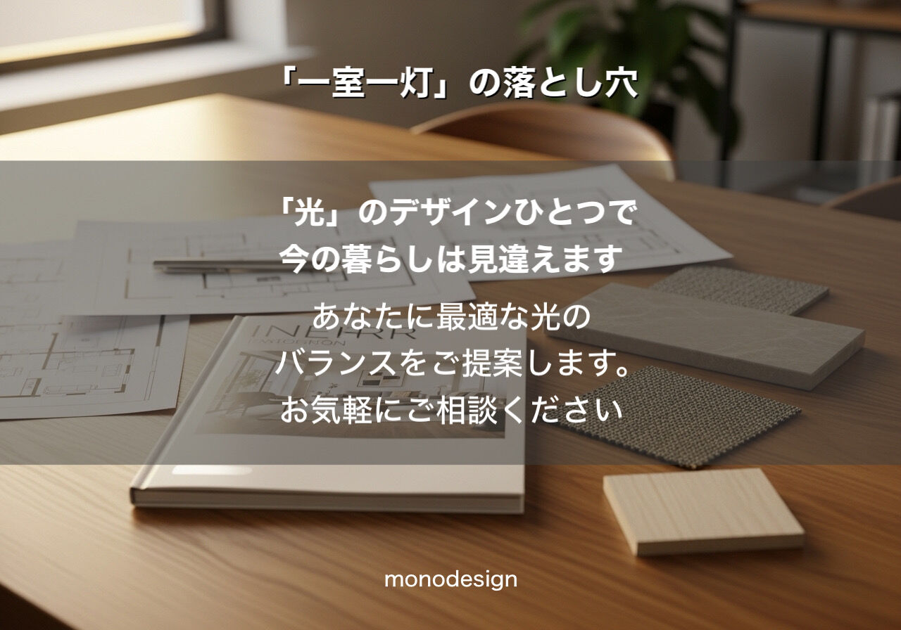 「明るい」のに「つまらない」部屋の正体。2026年2月、大阪の夜を変える「光のデザイン」とは？