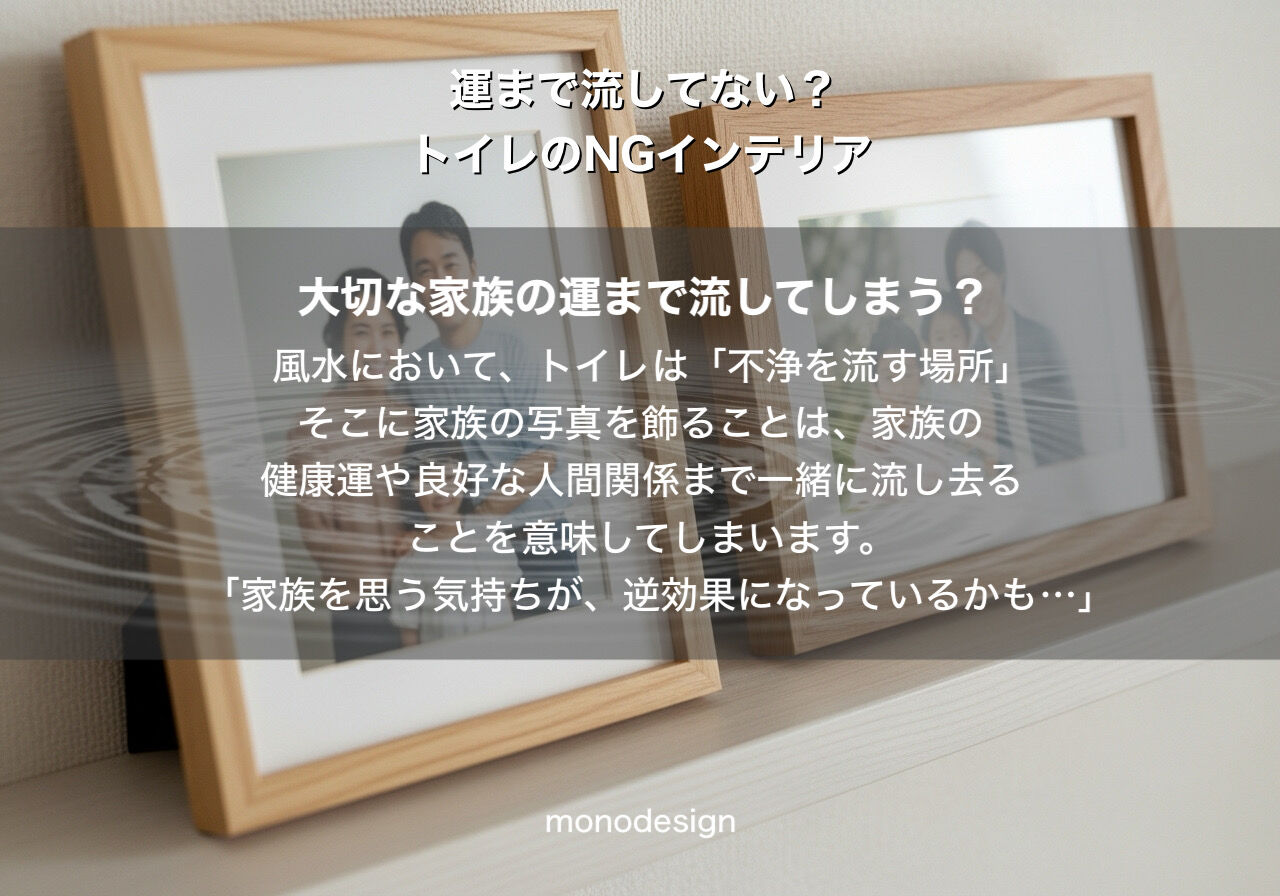 トイレに家族写真はNG？内装プロが教える「なんとなく落ち着く家」の正体