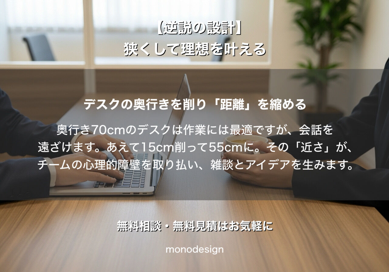 【内装の逆説】「15cm」をあえて狭くする？一級建築士が教える、売上と居心地を最大化する空間設計の魔法