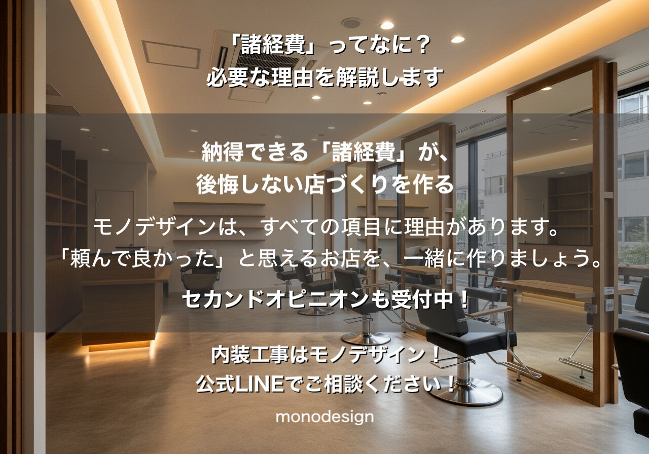 【内装業者が本音で回答】見積書の「諸経費」って何？内訳と、良い業者を見極める「魔法の質問」を徹底解説！
