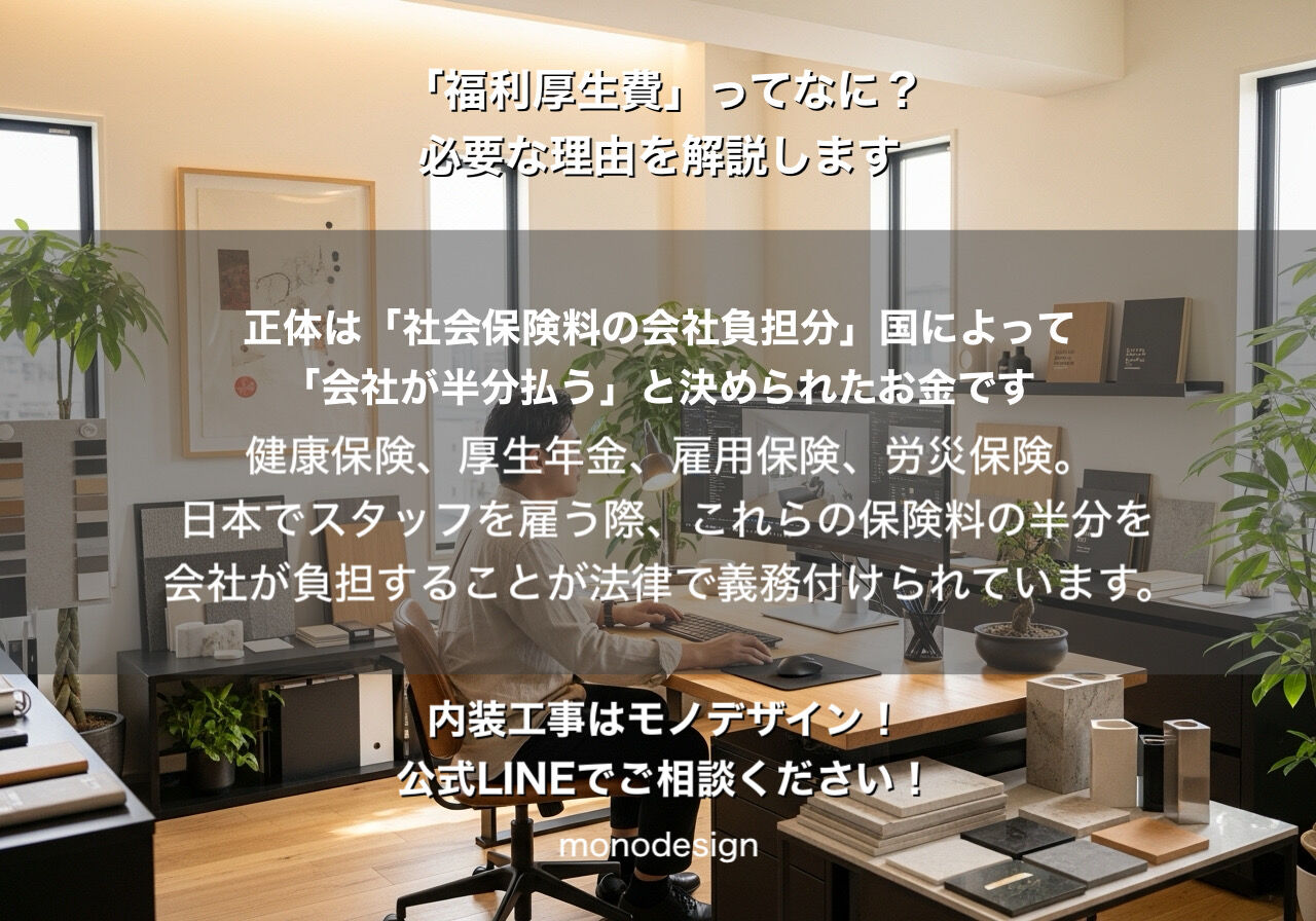 【見積書の謎】見積書にある「福利厚生費」ってなぜ必要？10年続く店づくりのための「誠実なコスト」を徹底解説！