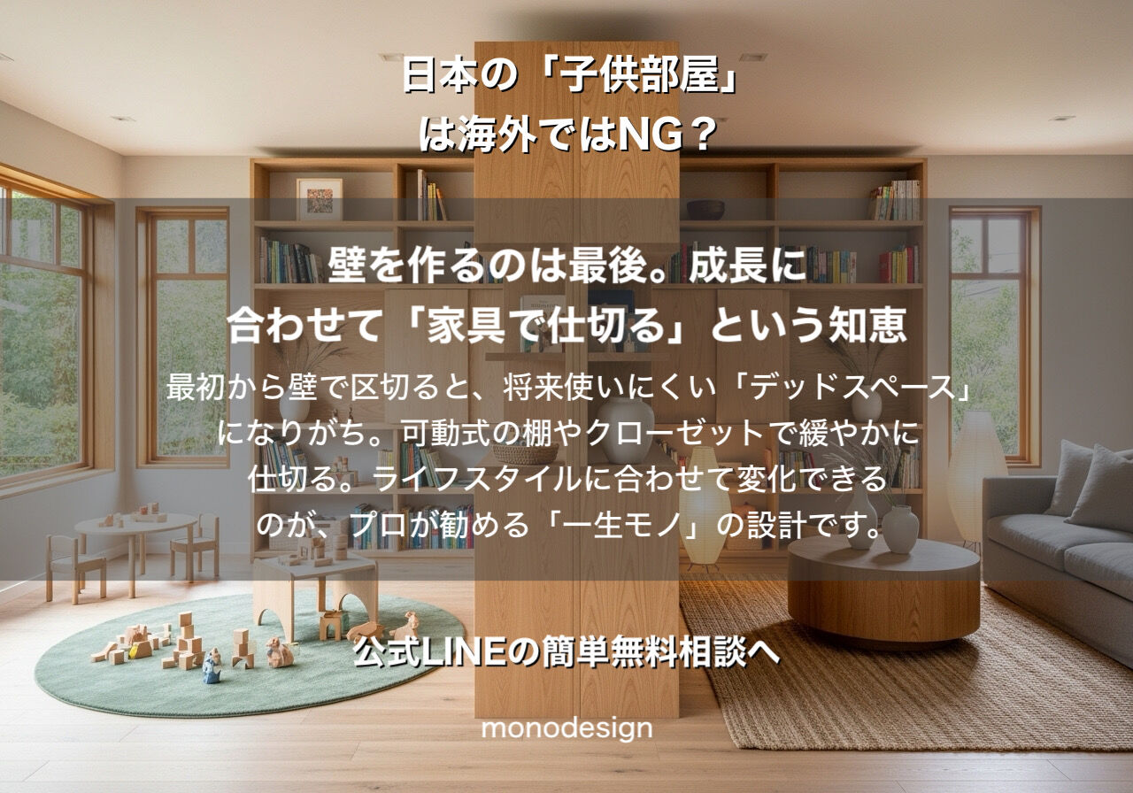 日本の「子供部屋」は海外ではNG？30代のパパ・ママが知らない、自立を促す間取りの意外な海外のタブー