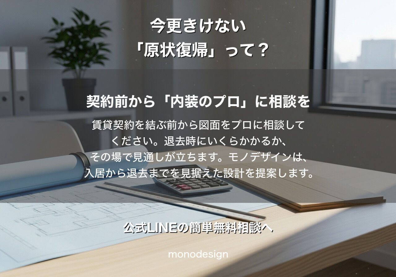退去時に200万円損しないために！店舗オーナーが知っておくべき「スケルトン」と「原状回復」の真実 🏗️