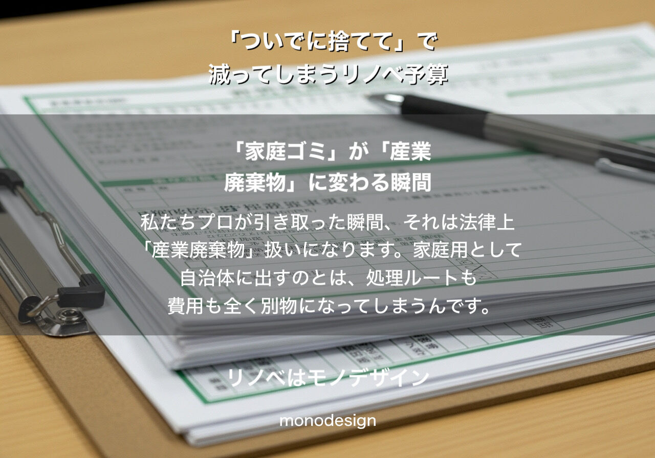 「ついでにこれも捨てて」が、実は一番もったいない理由