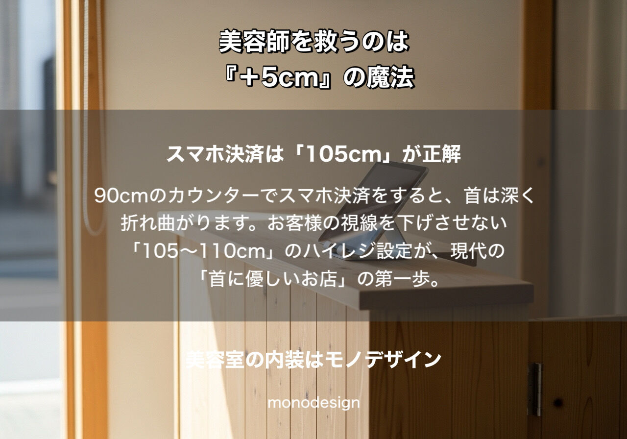 【2026年最新】「標準高さ90cm」はもう古い？ストレートネック時代の新基準