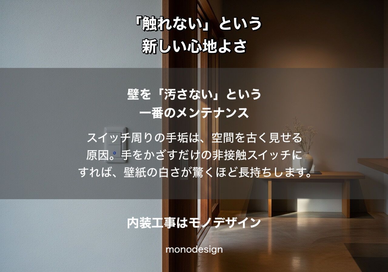 2026年の空間づくりは「触れない」が新基準。衛生的で美しい、一歩先を行く内装の知恵