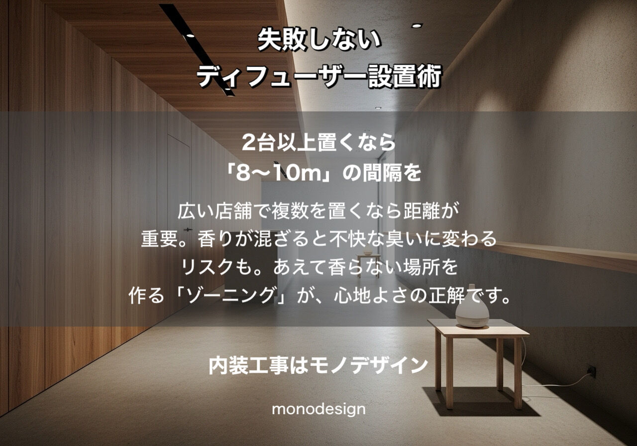 2026年の店舗内装の新常識｜「置くだけ」では終わらせない、プロが教える究極の香り設計術
