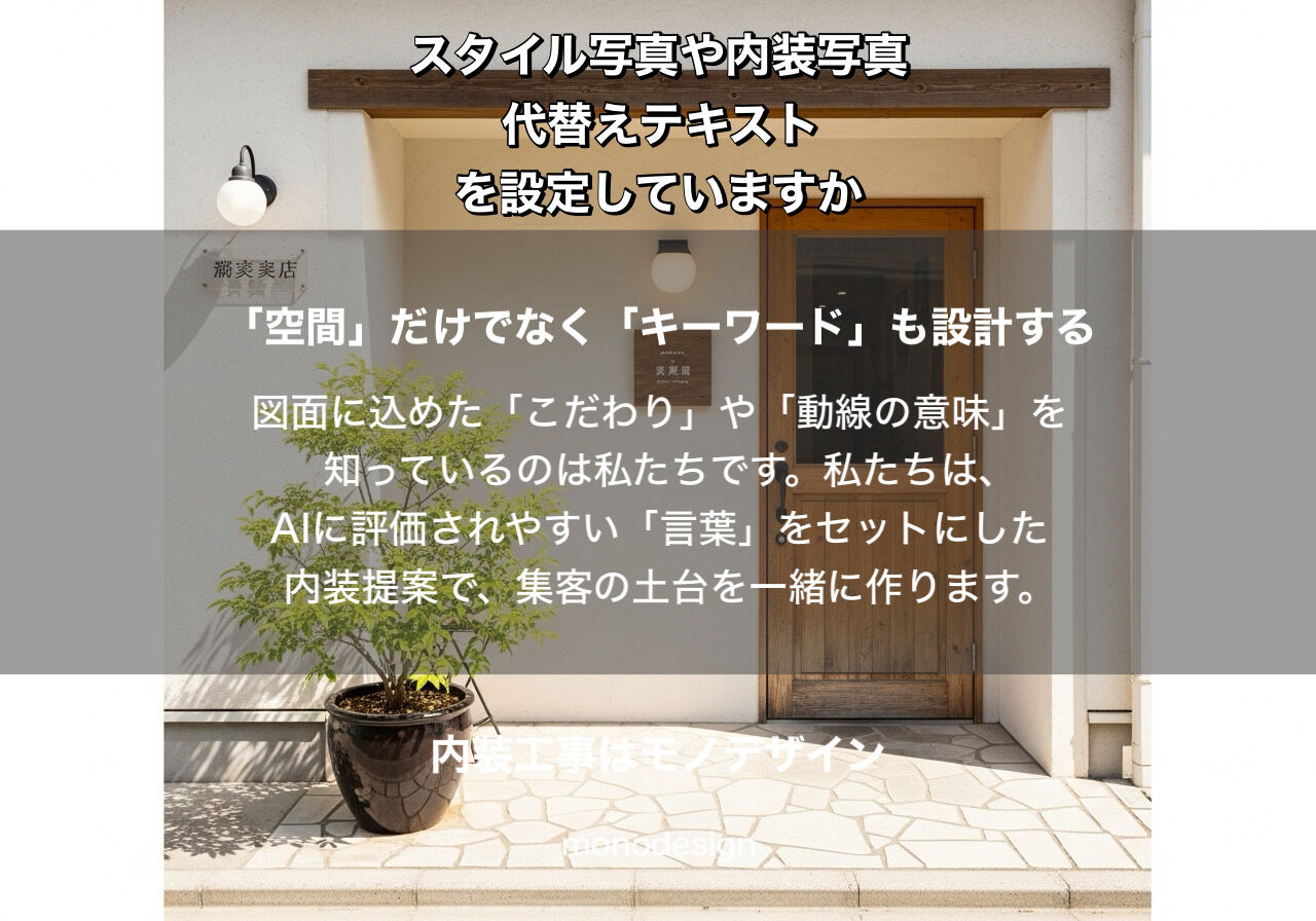 【保存版】2026年Google検索の激変にどう立ち向かう？美容室の「内装写真」を最強の集客武器に変える、私たちモノデザインの全戦略