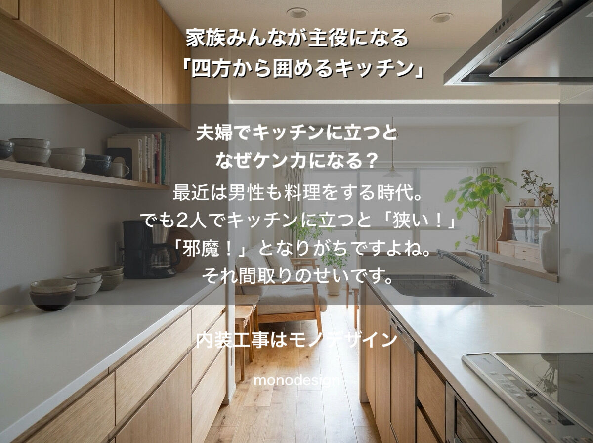 家族みんなが主役になる！「四方から囲めるアイランドキッチン」で叶える理想のリビングダイニング設計