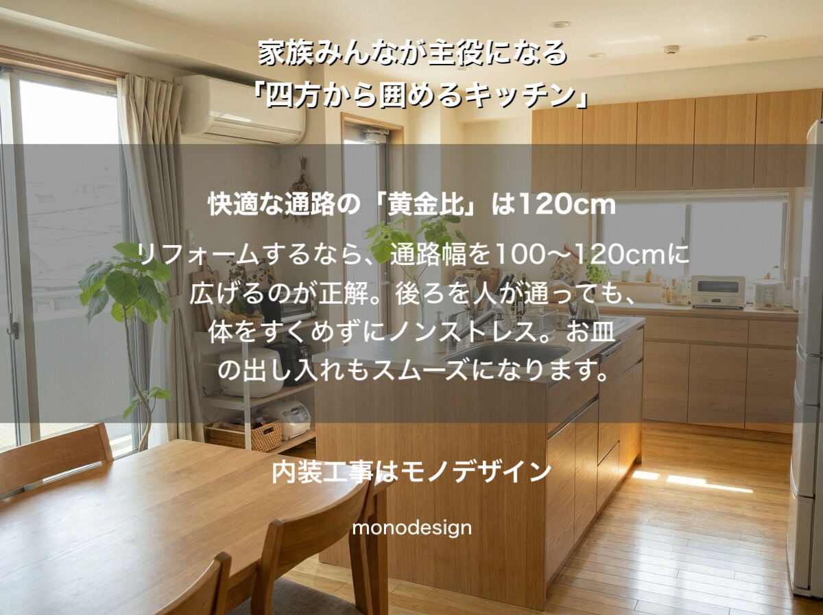 家族みんなが主役になる！「四方から囲めるアイランドキッチン」で叶える理想のリビングダイニング設計