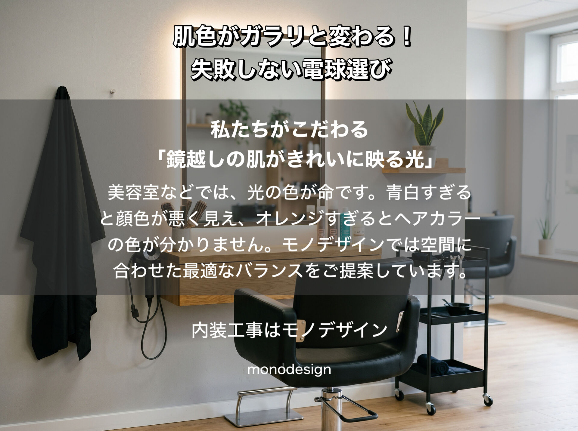 買ってきた電球を付けたら「あれ？」を防ぐ！店舗・住宅の価値を左右する「色温度」の基本と失敗しない照明設計✨