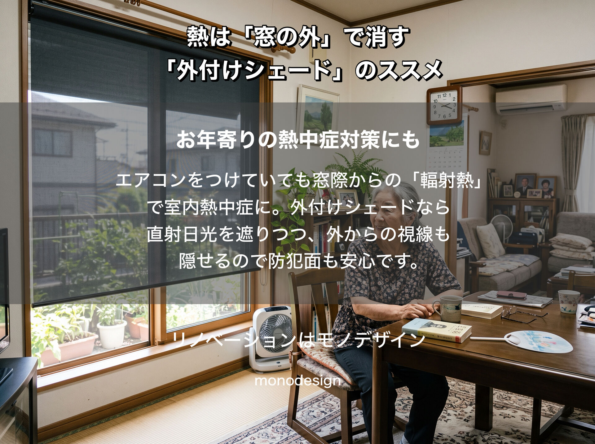 【エアコンが効かない原因は窓？】電気代を抑えて夏を涼しくする「外付けシェード」完全ガイド