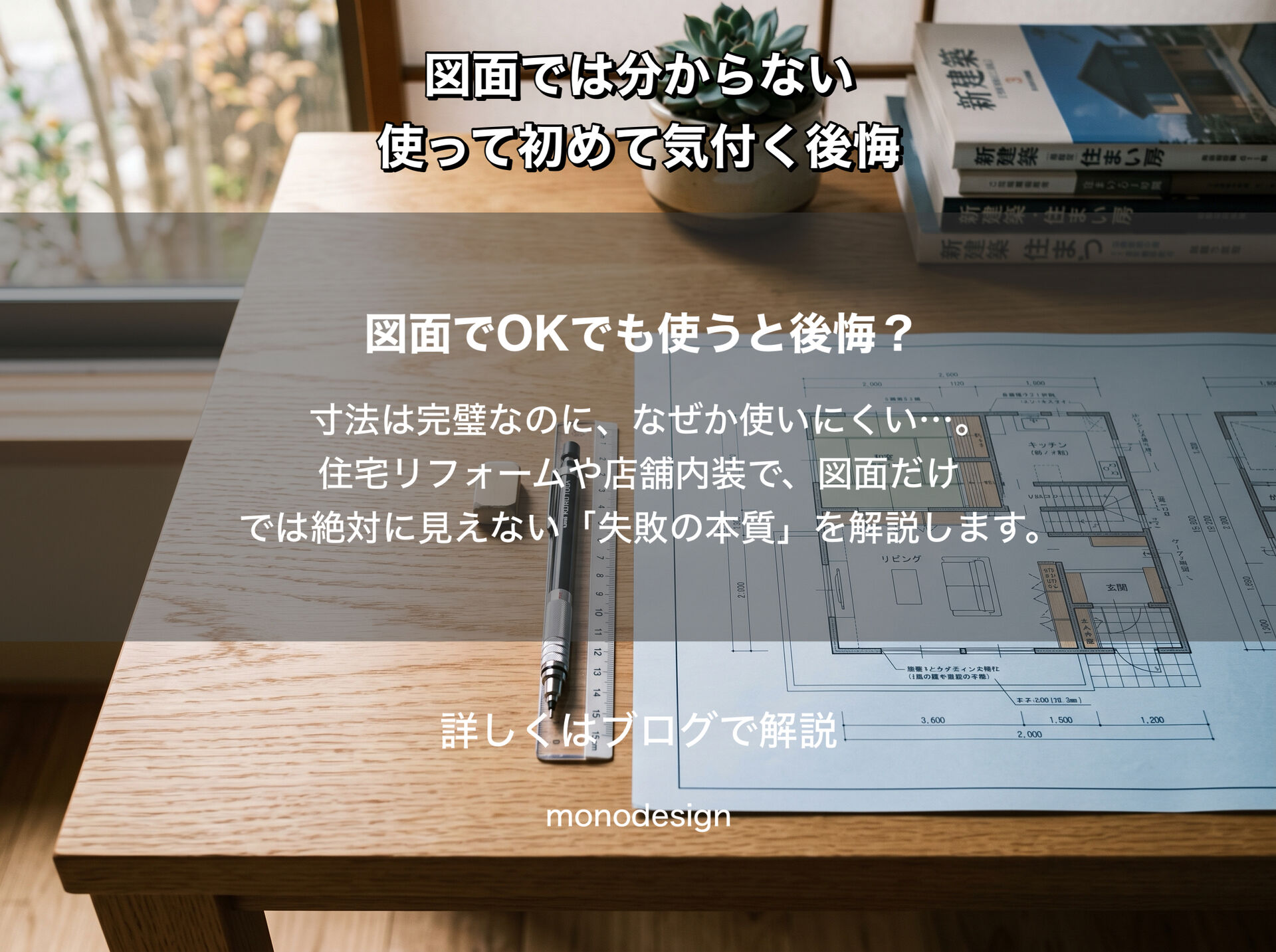 リフォームで後悔する10のポイント｜図面では分からない「住んでから気付く失敗」を設計者が解説
