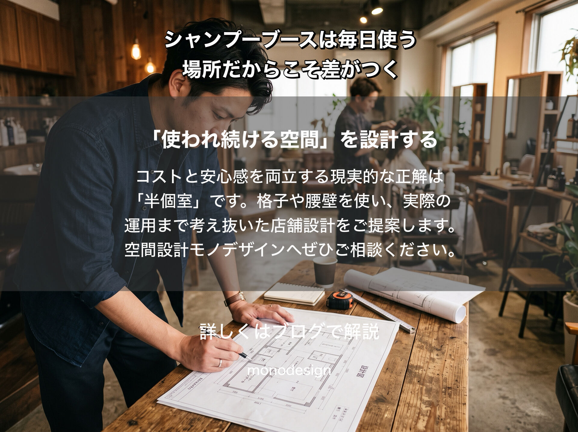 【美容室開業】シャンプーブースで失敗する美容室が多い理由｜毎日使う場所だからこそ設計で差がつく