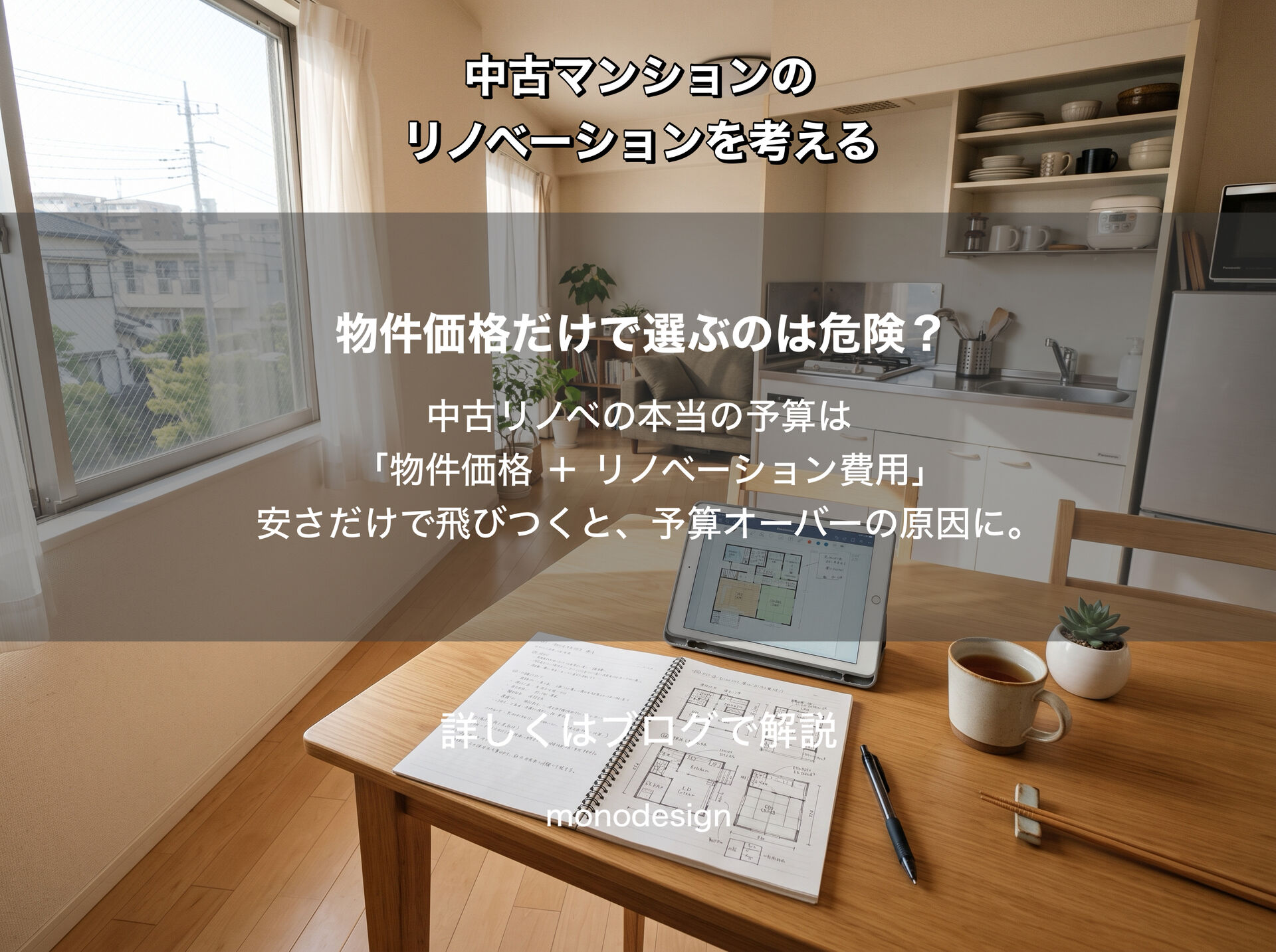【中古マンション＋リノベーション】「購入前」に考えるべき理由と失敗しないためのチェックポイント