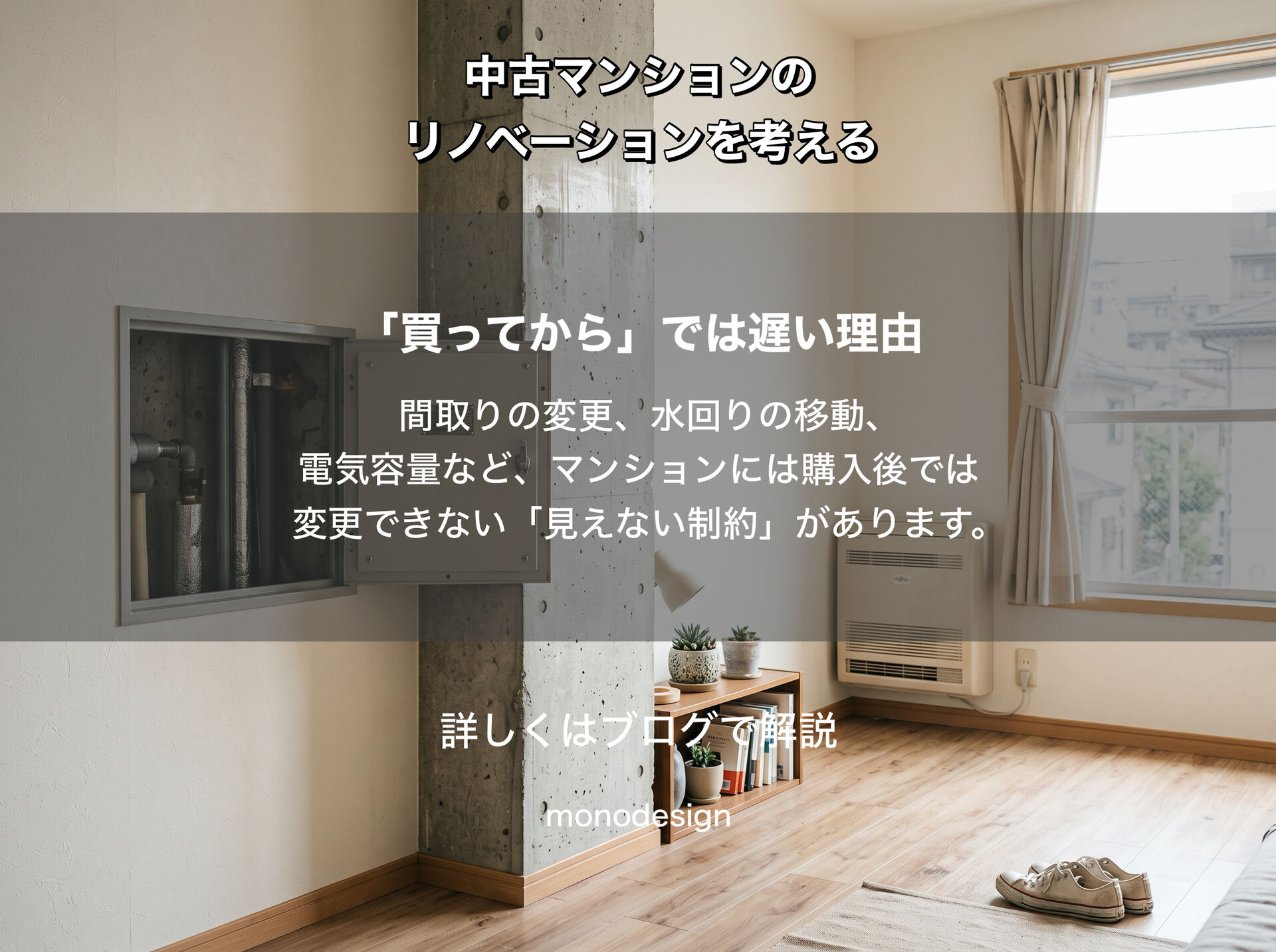 【中古マンション＋リノベーション】「購入前」に考えるべき理由と失敗しないためのチェックポイント