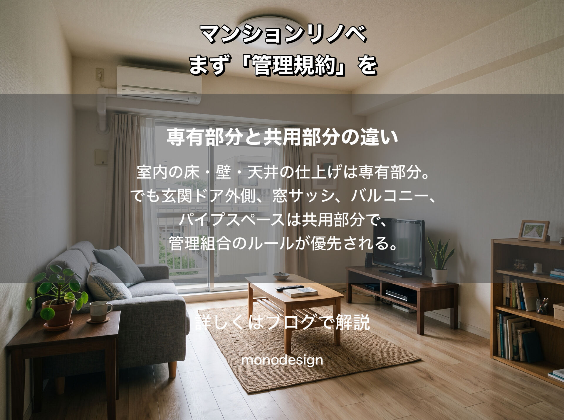 【マンションリノベ】理想の間取りができない！？管理規約で制限されやすい工事と、スムーズに進めるための注意点