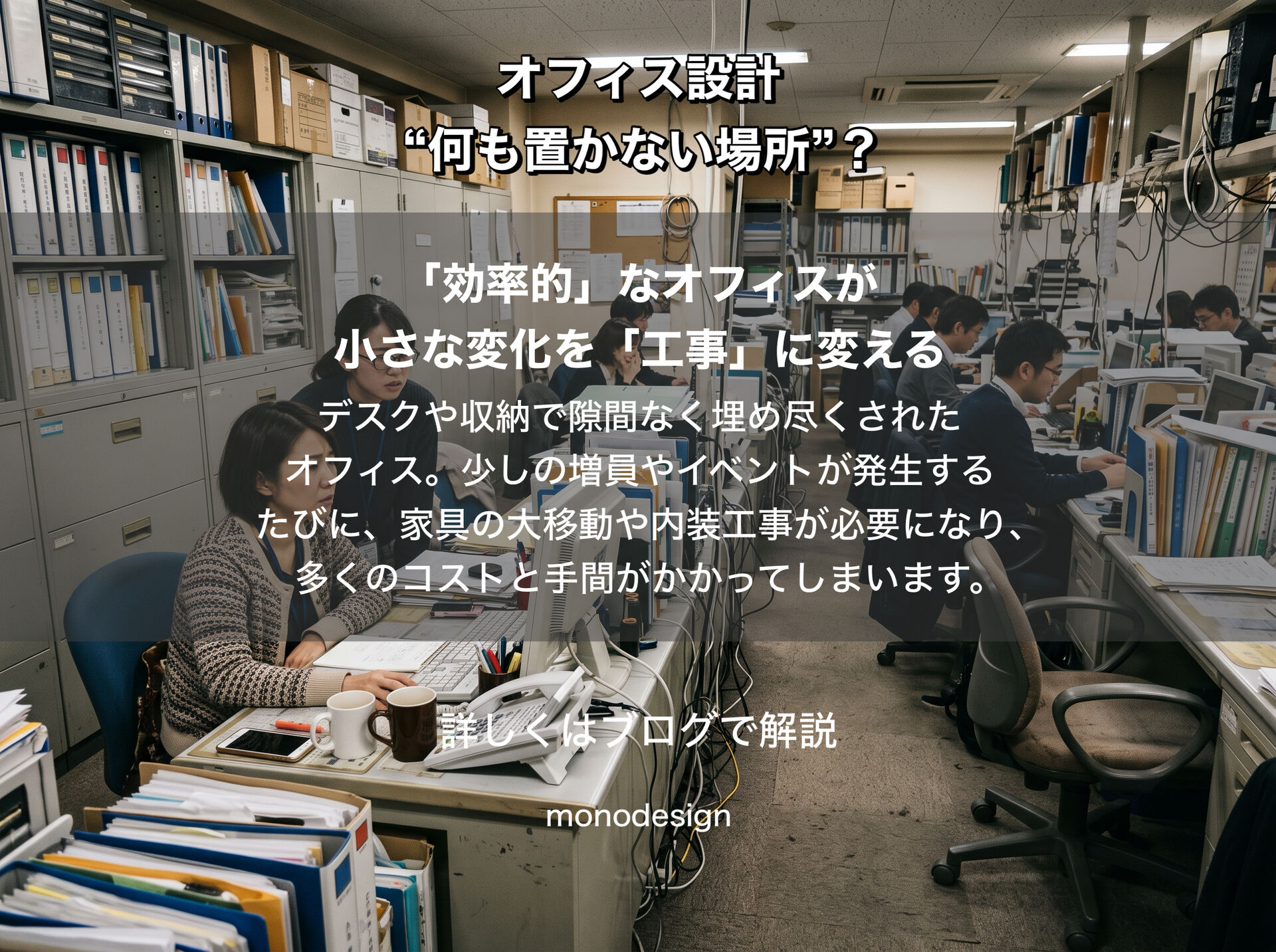 オフィスに「何も置かない場所」は必要？｜予定外の仕事を受け止める空間設計