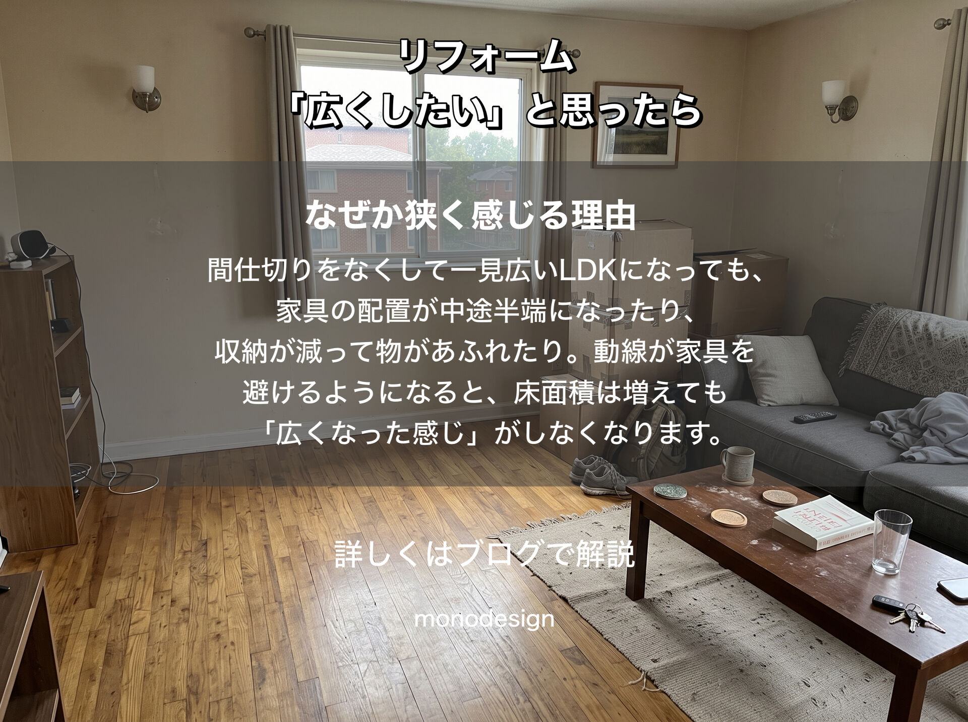 そのリフォーム、本当に広くなりますか？間取り変更で失敗しない“広さ”の考え方