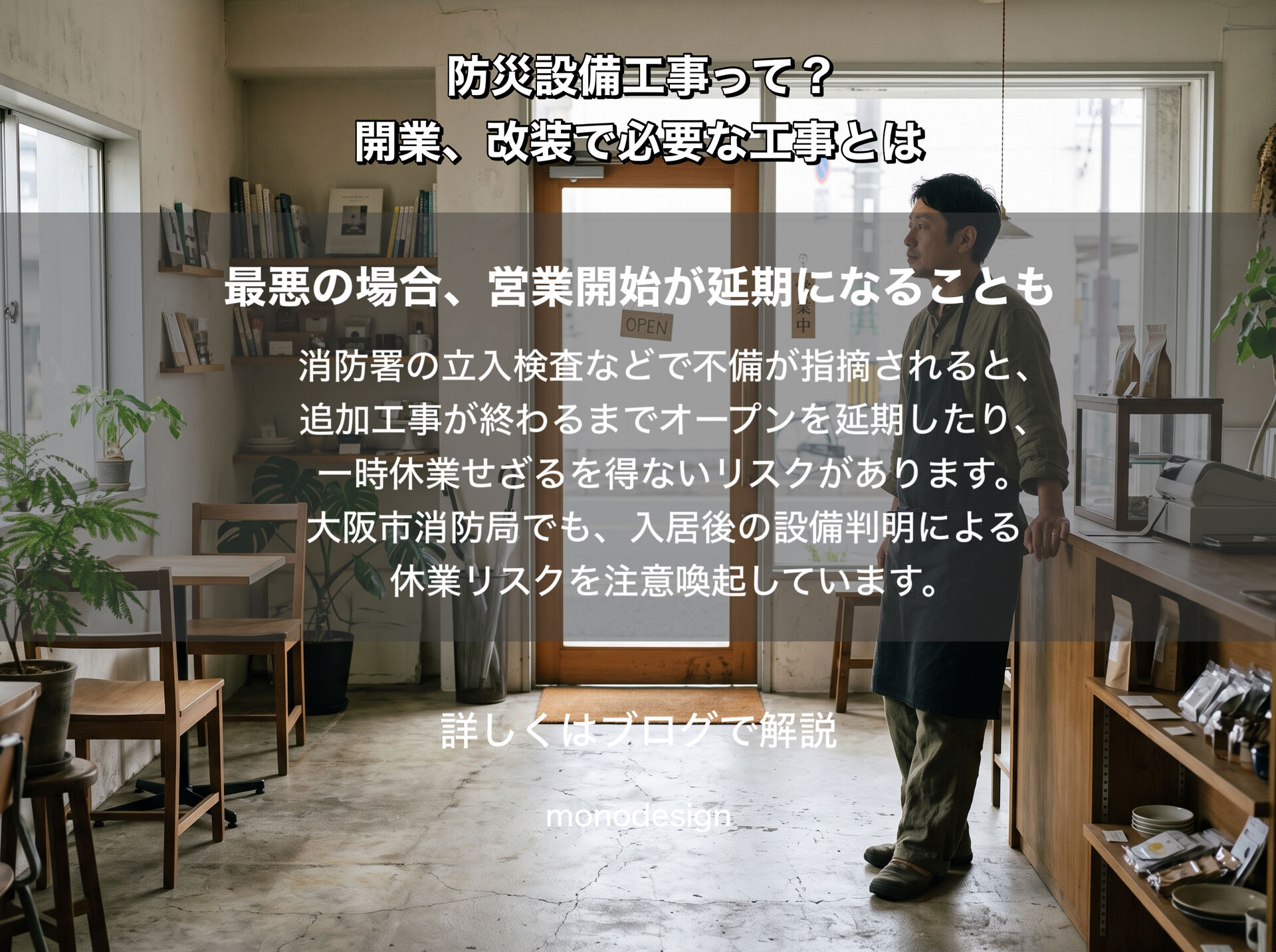  店舗の内装見積もりに「防災設備工事」は入っていますか？知っておきたいチェックポイントとリスクを解説